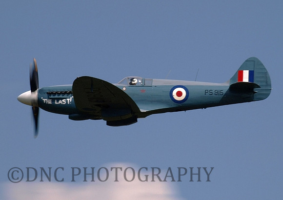 BBMF Supermarine Spitfire PS915 Mk PRXIX