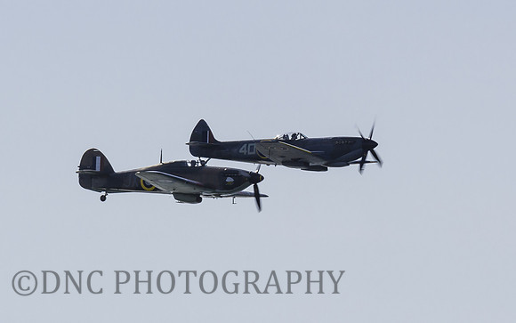 BBMF Hurricane & Spitfire