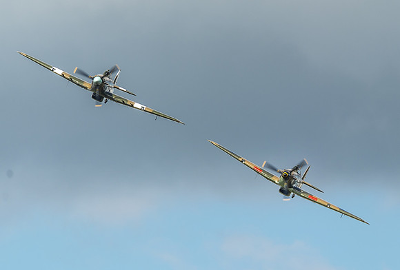 BBMF Hawker Hurricane (MkIIc) LF363 & PZ865.