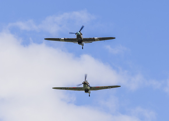 BBMF Hawker Hurricane (MkIIc) LF363 & PZ865.