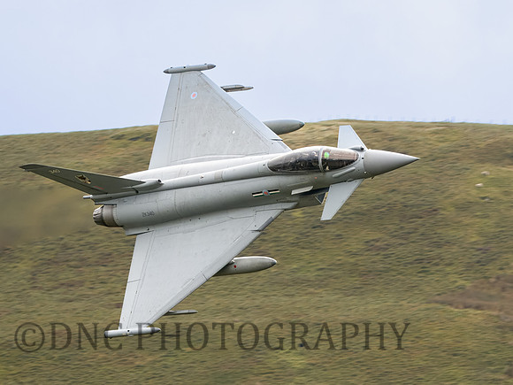 RAF Typhoon FGR4 ZK340 Treble flight