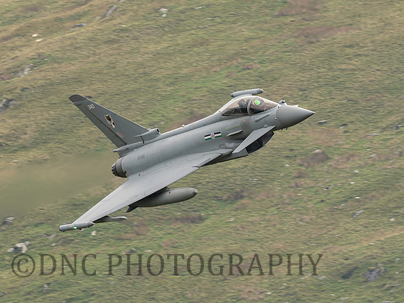RAF Typhoon FGR4 ZK340 Treble flight