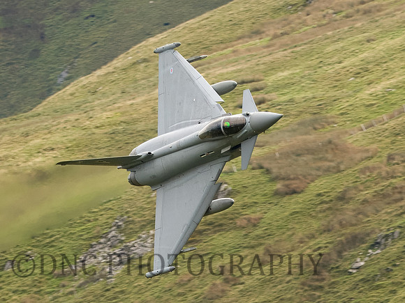 RAF Typhoon FGR4 ZK340 Treble flight