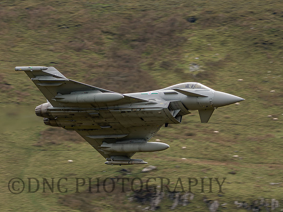 RAF Typhoon FGR4 ZK341 Treble flight