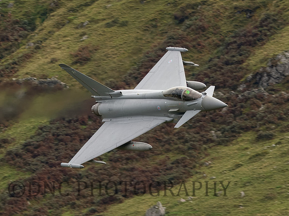 RAF Typhoon FGR4 ZK311 Treble flight