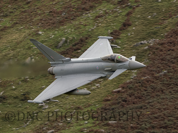 RAF Typhoon FGR4 ZK311 Treble flight