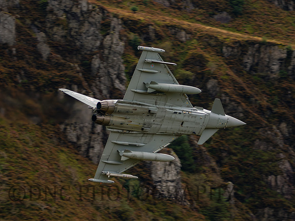 RAF Typhoon FGR4 ZK341 Treble flight
