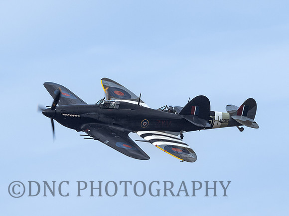 BBMF Hawker Hurricane Mk IIA PZ865 & Supermarine Spitfire MK VB AB910
