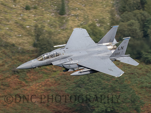 USAF F-15E Strike Eagle LN AF97-0222