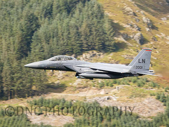 USAF F-15E Strike Eagle LN AF01-2001