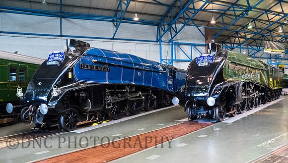 A4 60007 Sir Nigel Gresley & 60008 Dwight D Eisenhower