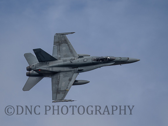 RCAF CF-188 (FA-18A) Hornet 188782 Blade Flight