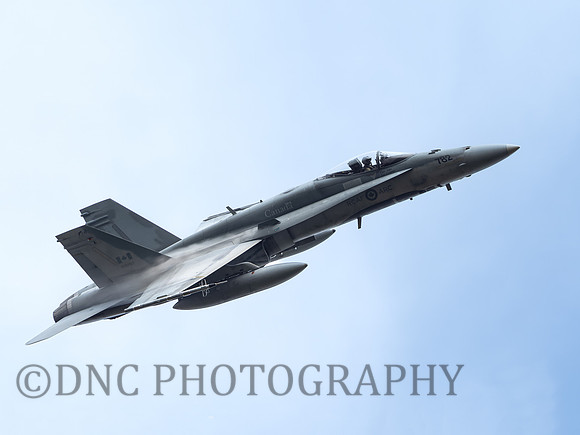 RCAF CF-188 (FA-18A) Hornet 188782 Blade Flight