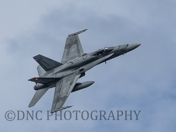RCAF CF-188 (FA-18A) Hornet 188782 Blade Flight