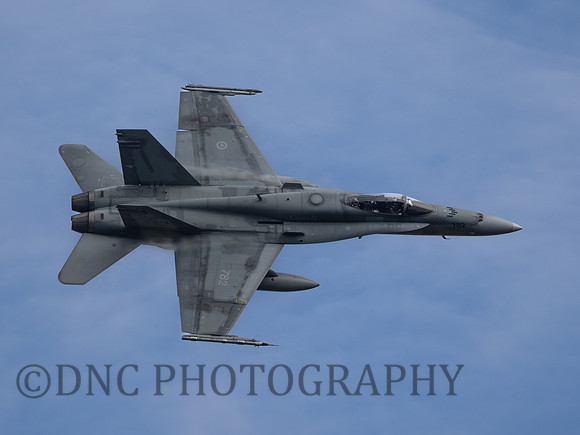 RCAF CF-188 (FA-18A) Hornet 188782 Blade Flight
