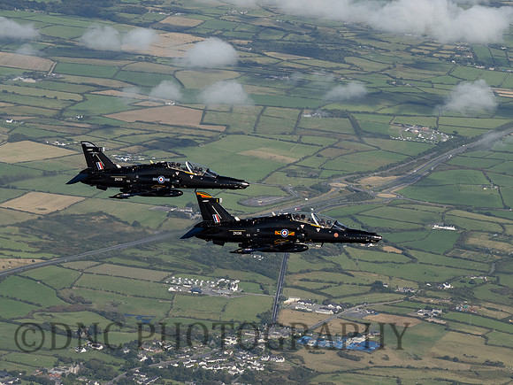 RAF BAe Hawk T.2 ZK031 & ZK018