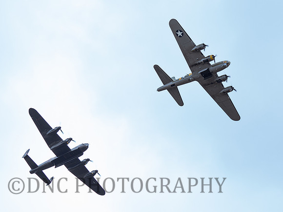 BBMF AVRO Lancaster B.1 PA474 'City of Lincoln' & Boeing B-17G 124485 'Sally B' .2