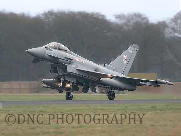 Typhoon FGR4 ZK311 29 Sqn