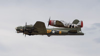 Boeing B-17G Flying Fortress ‘124485 DF-A’ ‘Sally B & Republic P-47D Thunderbolt 5499192 F4 J Nellie B