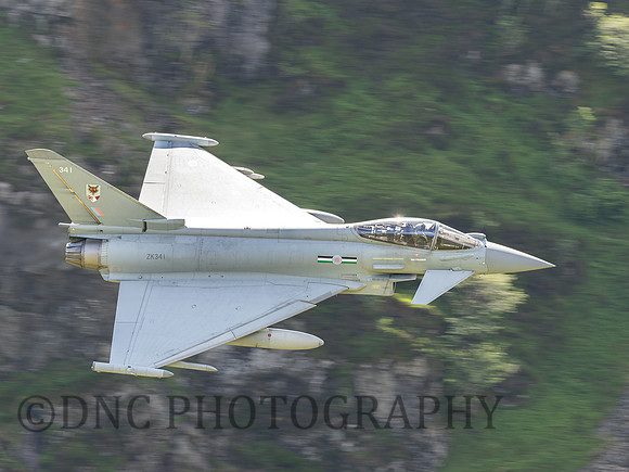 Typhoon FGR4 ZK341 12 Sqn