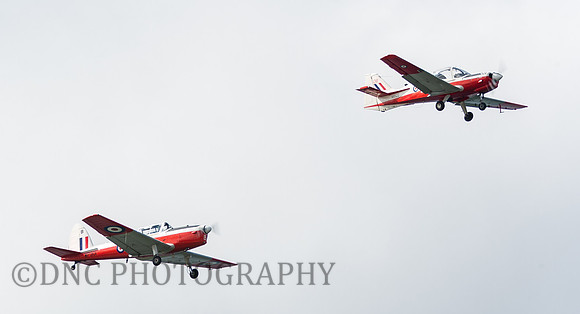 RAF trainers Chipmunk & Bulldog