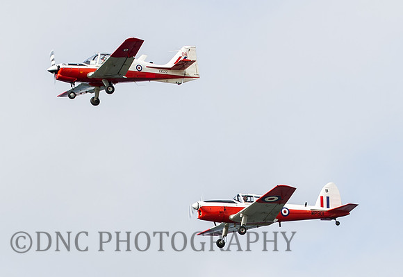 RAF trainers Chipmunk & Bulldog
