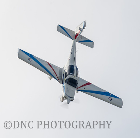 RAF Tutor display team Grob Tutor