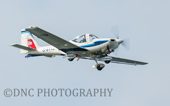 RAF Tutor display team Grob Tutor