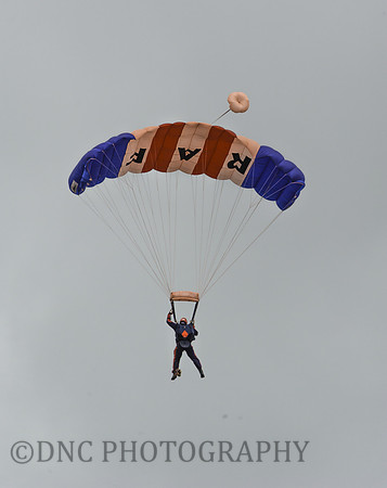 RAF Falcons Parachute Display Team.