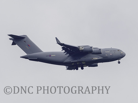 RAF C-17A Globemaster III ZZ176 RRR812 13th September 2021