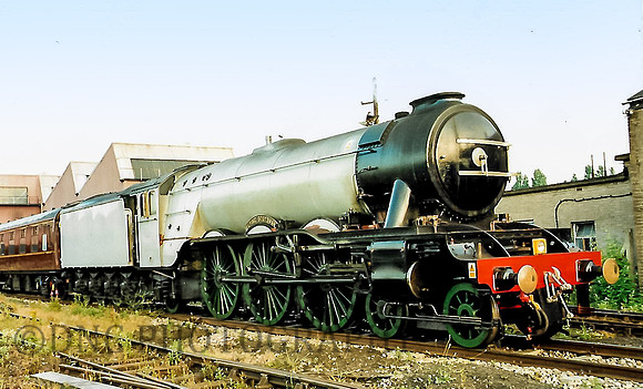 Flying Scotsman Southall 81C after 1st test run