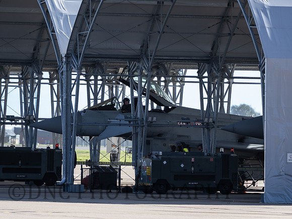 Typhoon FGR4 ZJ937 being prepped for take off