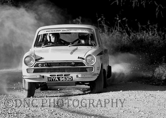 Paul Mankin & Desmond Bell Ford Lotus Cortina