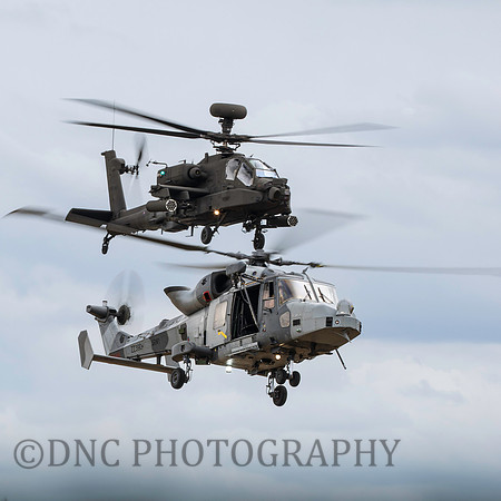 Boeing AH64-E Apache AH2 ZM737 (Gnship2) Westland AW159 Wildcat AH1 ZZ390 (Carbon09)