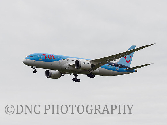 TUi Boeing B787-8 Dreamliner G-TUII 15th May 2022