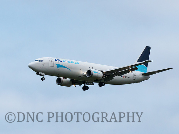 ASL Airlines Boeing 734 OE-IBI,   23rd Oct 2021
