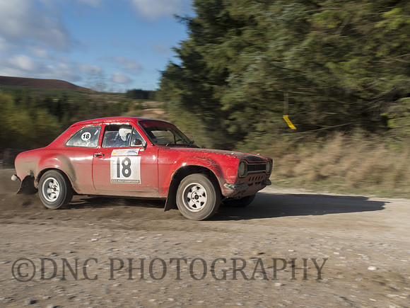 18 Alex Lund & Nick Kitching Ford Escort MK1