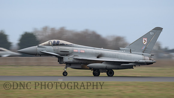 Typhoon FGR4 ZK321 29 Sqn