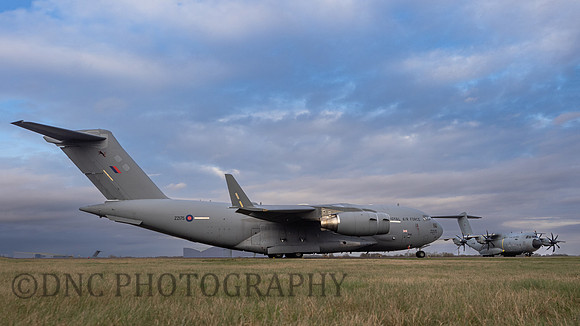 C-17 ZZ175 & A400M ZM403