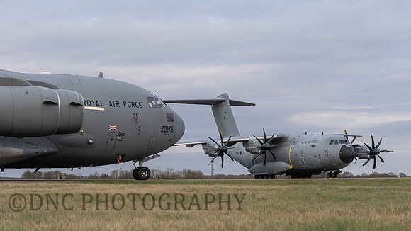 C-17 ZZ175 & A400M ZM403