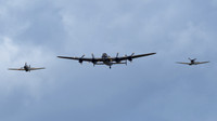 BBMF AVRO Lancaster B.1 PA474 City of Lincoln, Hurricane MkIIC LF363, Spitfire MkIIa P7350