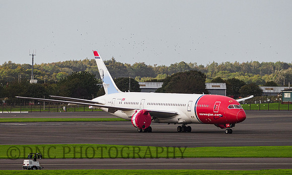 Norwegian Boeing 787-8 Dreamliner LN-LNB stored 11th September 2020