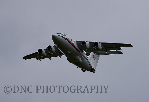 ZE701 BAE 146-100-CC.2, No.32 (The Royal) Squadron NOH99 3rd September 2020