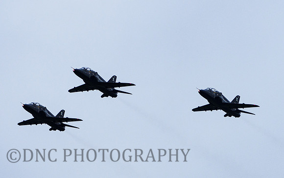 RAF BAE Hawk T.1A XX198-CH, Savage 01 XX203-CF Agresr 02, XX318-CG Agresr 01 100 Sqn 7th September 2020