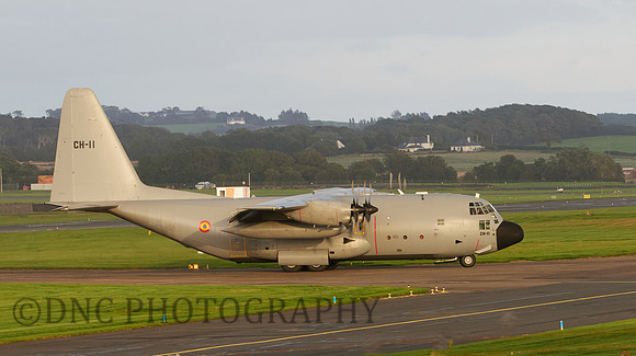 Belgian Air Force C-130H  Hecules CH-II. 3rd September 2020