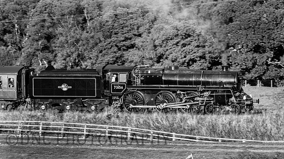 BR Std 5 73156 approaches Moorgates 23rd.m