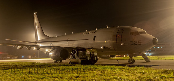 US Navy Boeing P8A Poseidon 325.