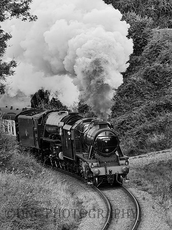 8F 48305 & A1 60163 'Tornado' Darnholm 24th September