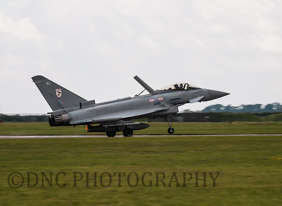 Typhoon F.2 ZJ911 BZ 29 (R) Sqn