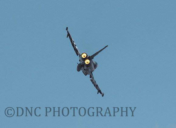 RAF Typhoon Display Team 29(R) Squadron Typhoon FGR4 ZK308